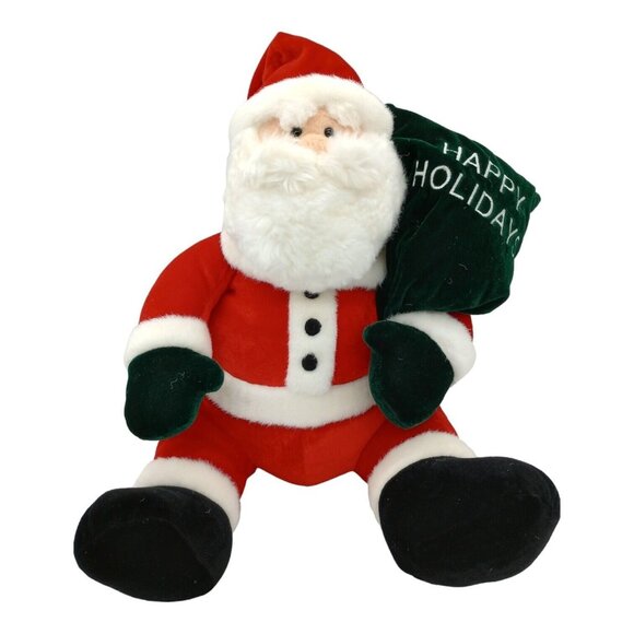 GUND Santa Claus Plush 12" JC Penny's Happy Holidays Stuffed Christmas Toy Decor - Picture 2 of 9